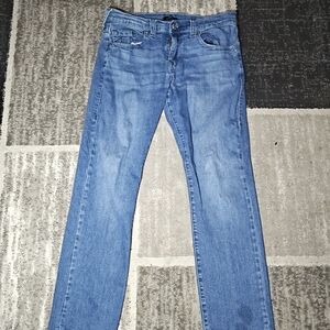 True Religion Light Blue Men's Straight Jeans